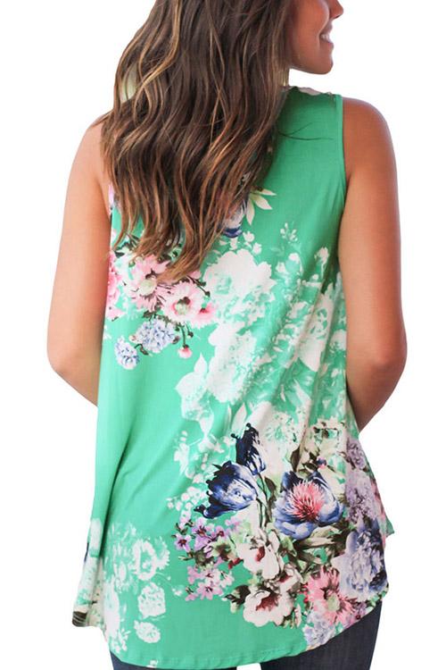 Womens Floral Print Camis