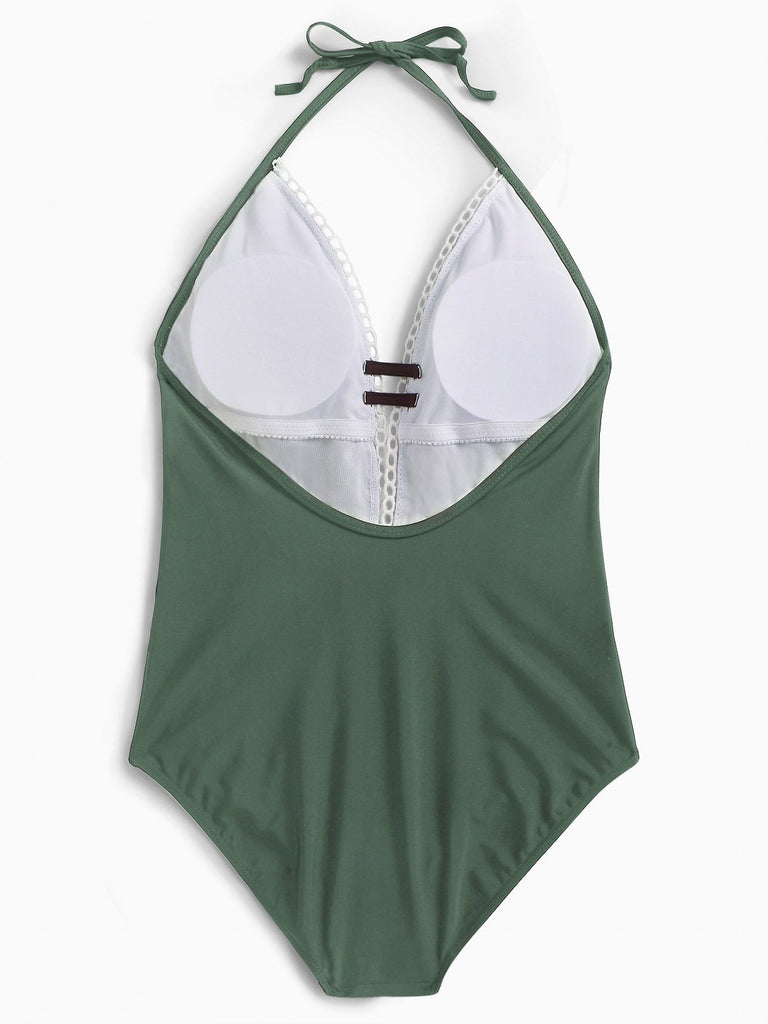 Womens Burgundy One-Pieces