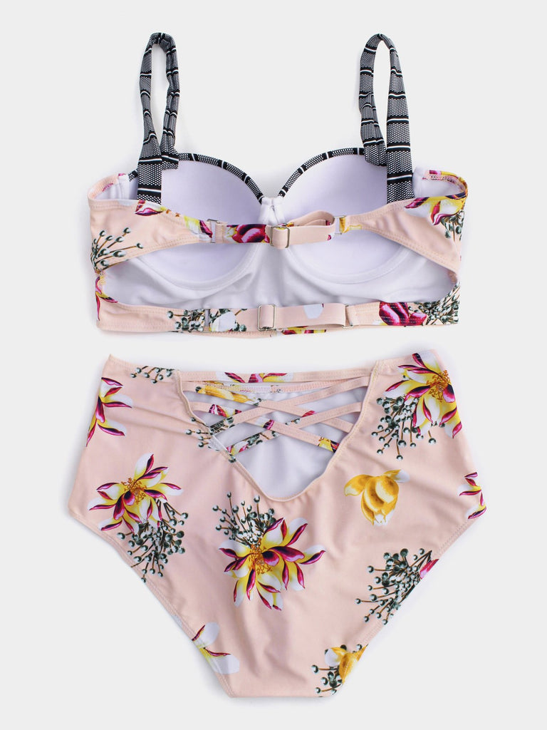 Womens Pink Bikinis