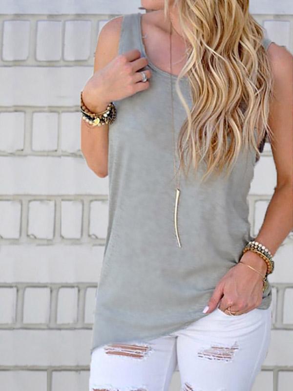Ladies Grey Camis