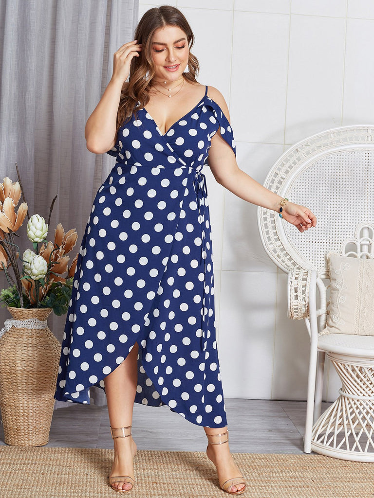 Womens Blue Plus Size Dresses