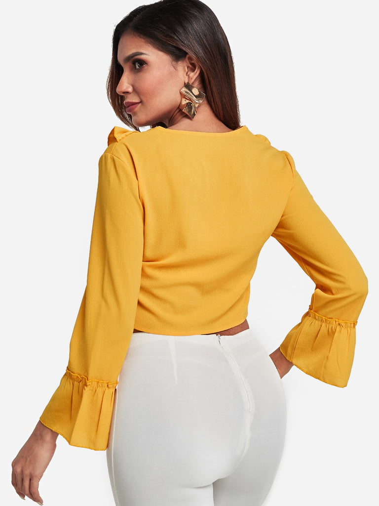 Womens Yellow Blouses