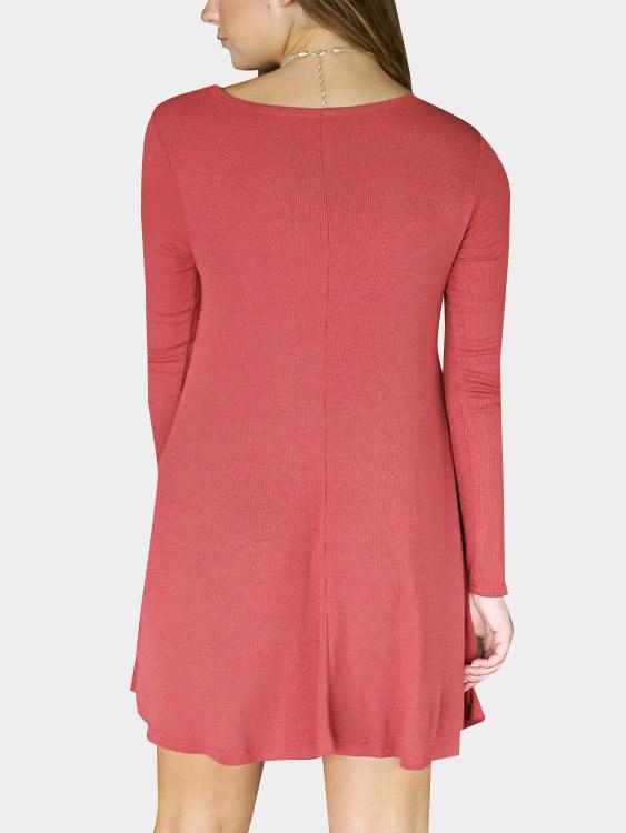 Womens Pink Casual Dresses