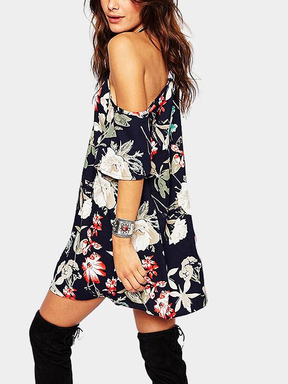 Womens Multi Floral Dresses