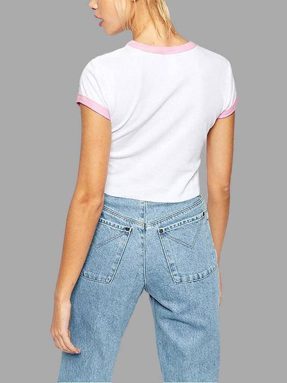 Womens White T-Shirts