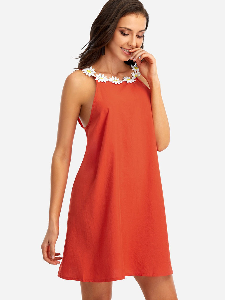 Ladies Red Mini Dresses
