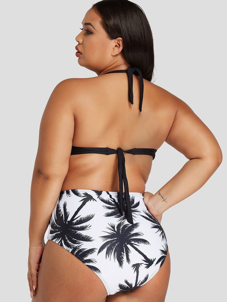 Ladies Multi Plus Size Swimwear