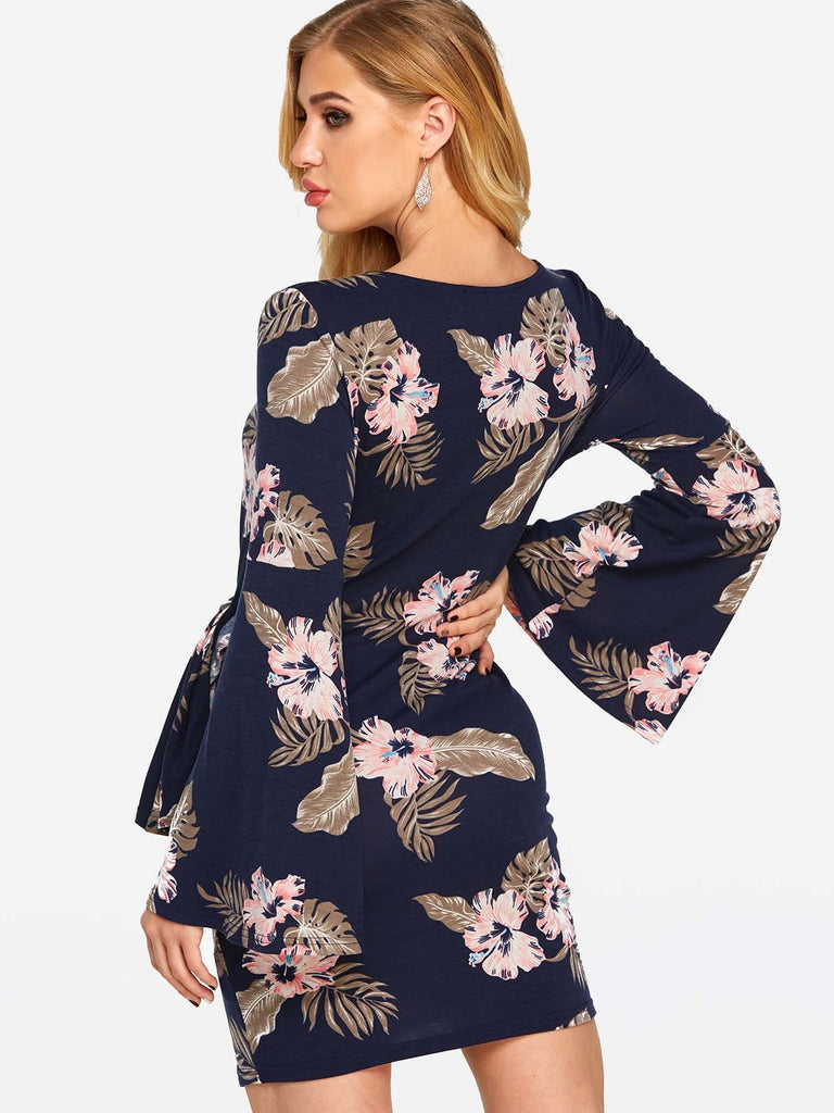 Womens Floral Floral Dresses