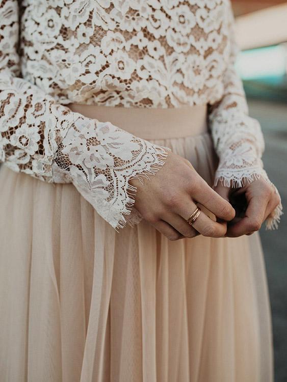 Ladies Apricot Blouses