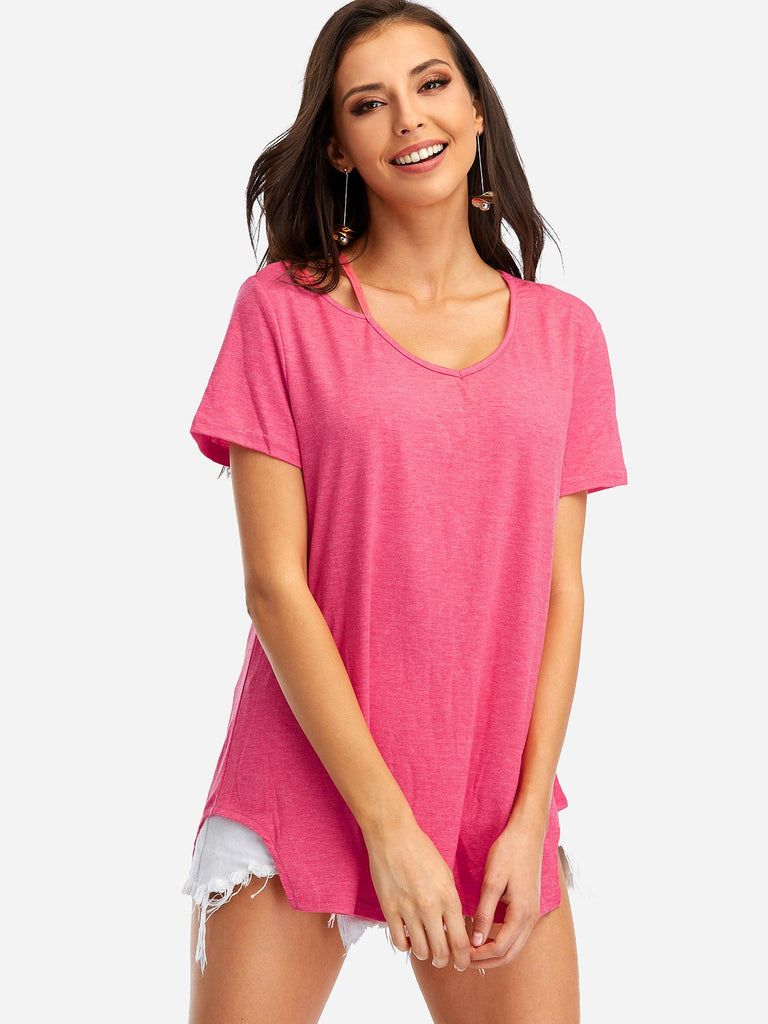 Ladies V-Neck T-Shirts