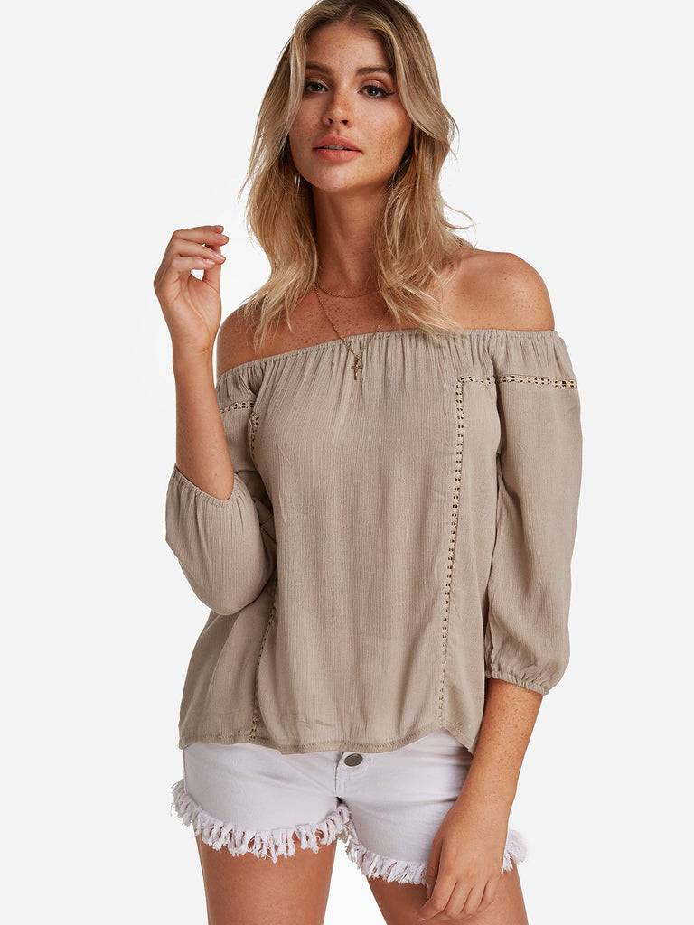 Womens Blue Blouses