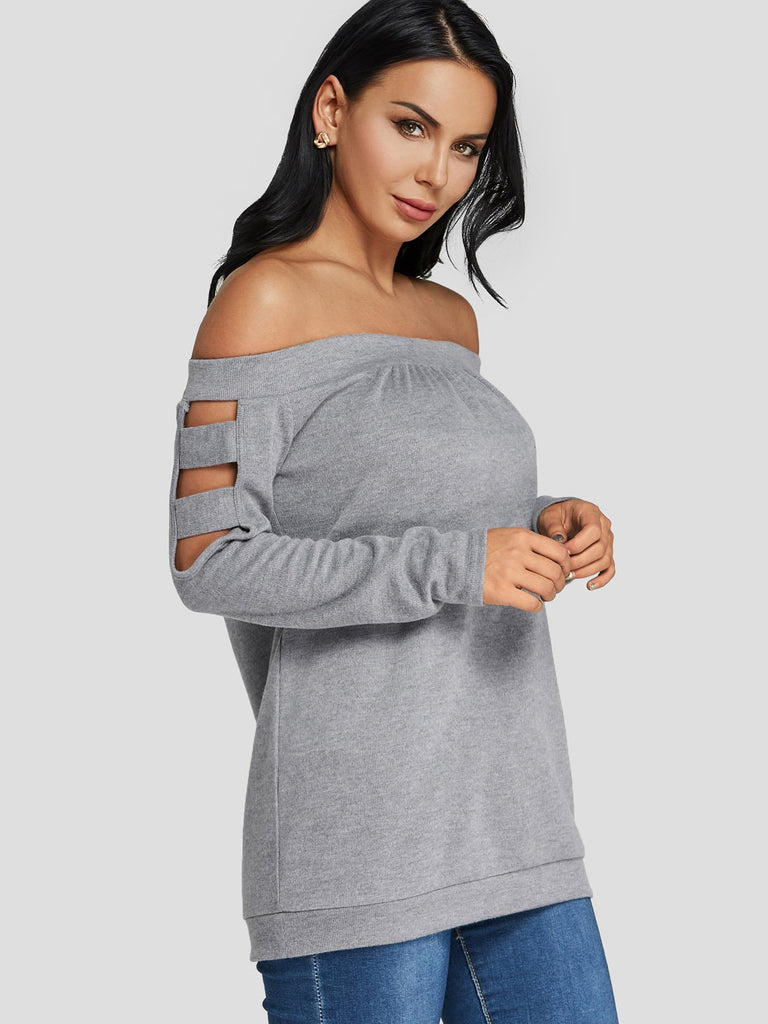 Ladies Grey T-Shirts