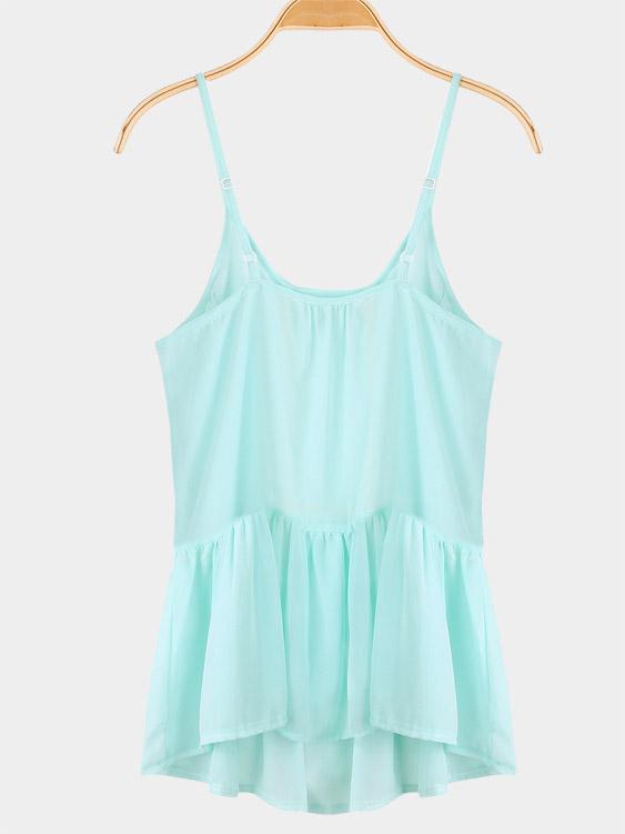 Womens Light Green Camis
