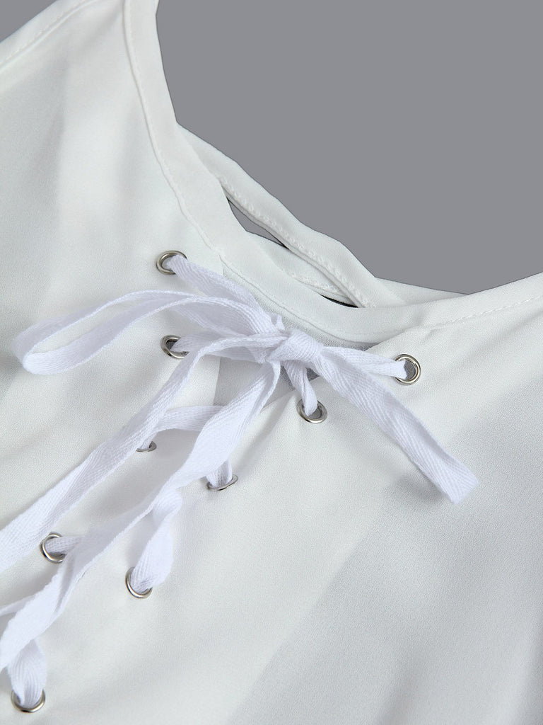 Ladies White Camis
