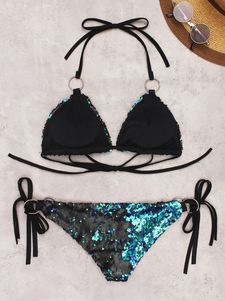 Womens Green Bikinis