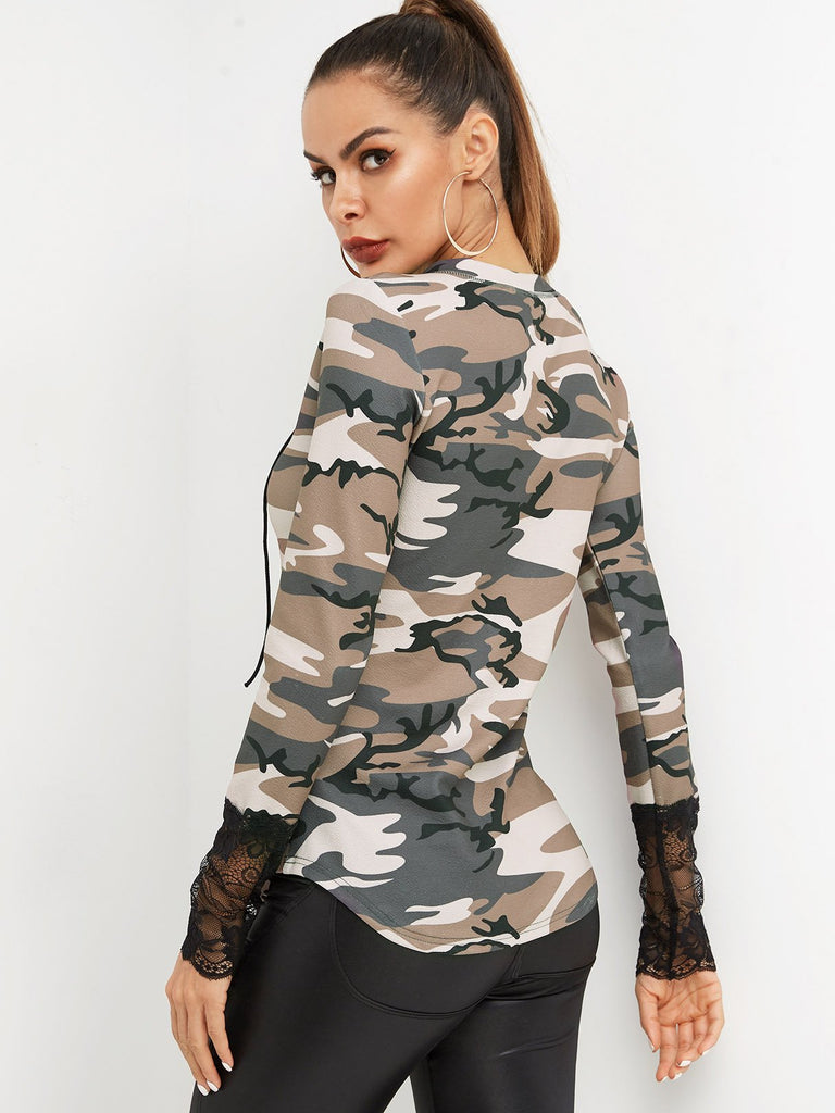 Womens Camo T-Shirts