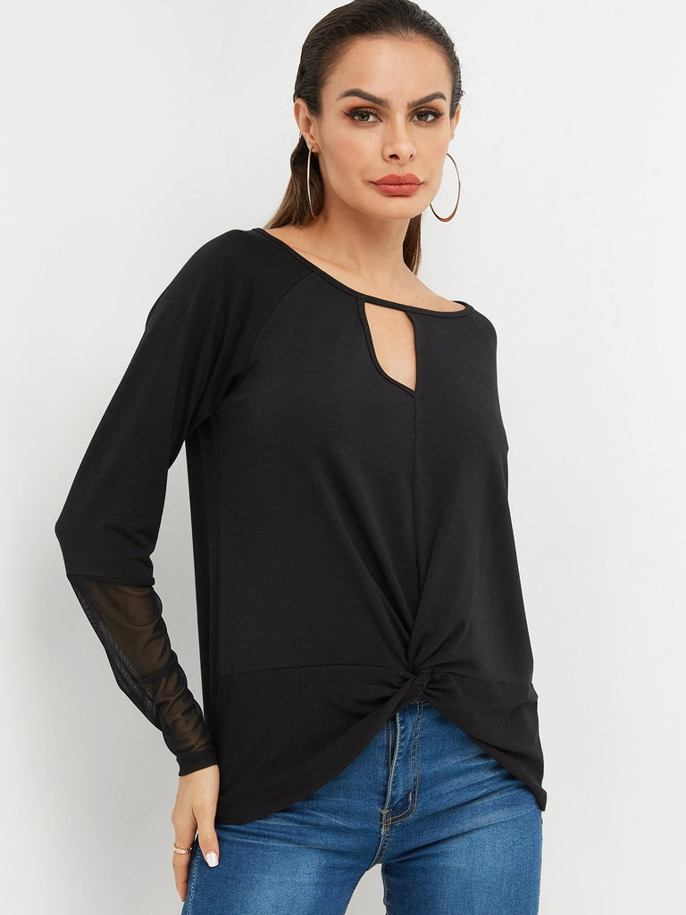 Ladies Black T-Shirts