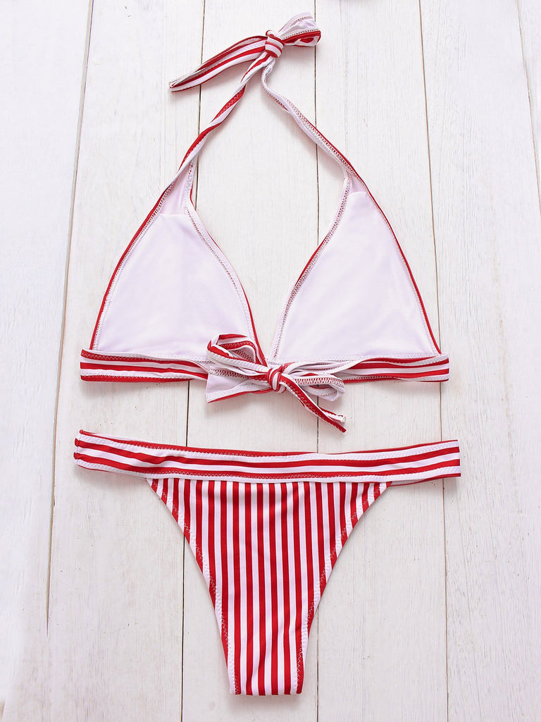 Womens Red Bikinis