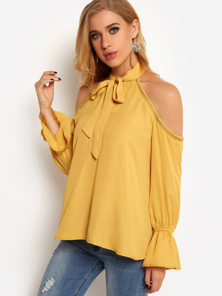 Ladies Yellow Blouses