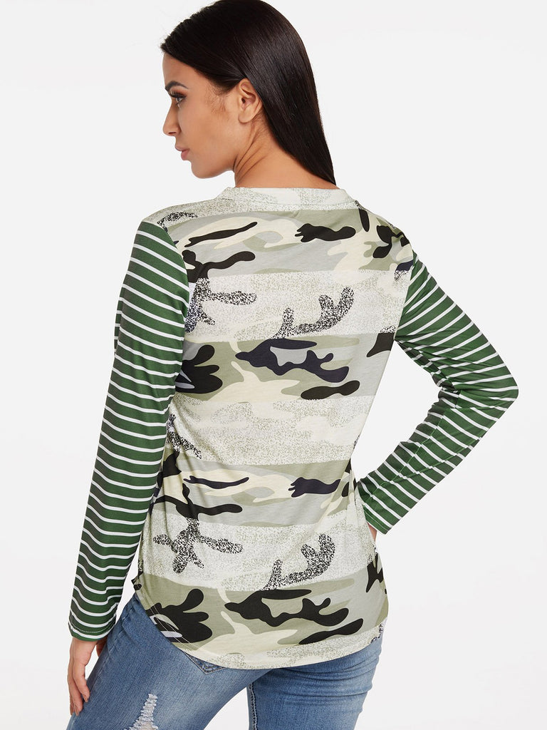 Womens Green T-Shirts