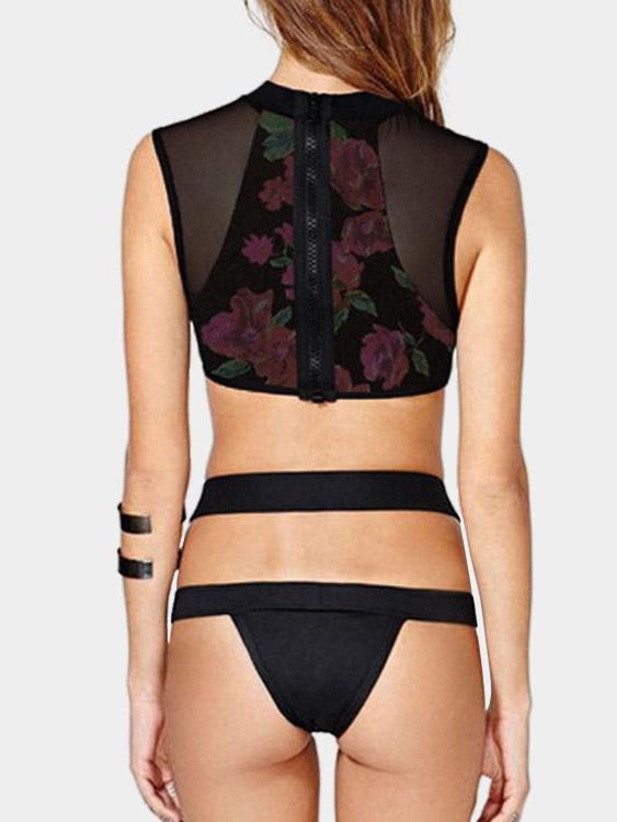 Womens Black Bikinis