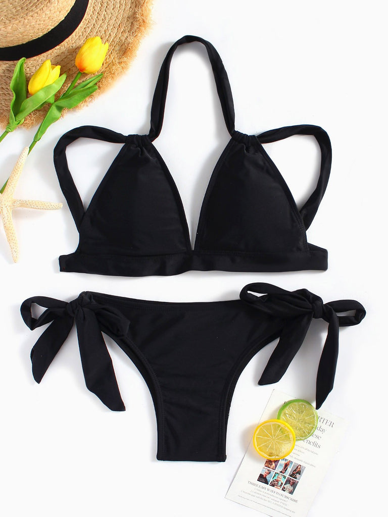 Ladies V-Neck Bikinis