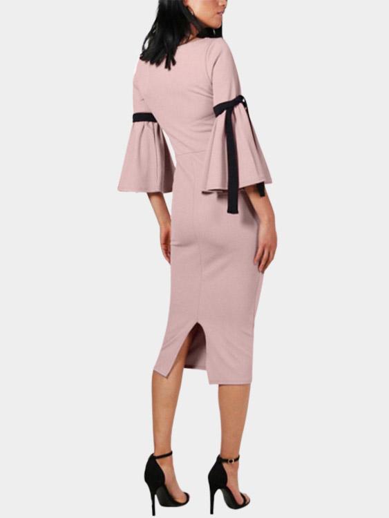 Womens Pink Casual Dresses
