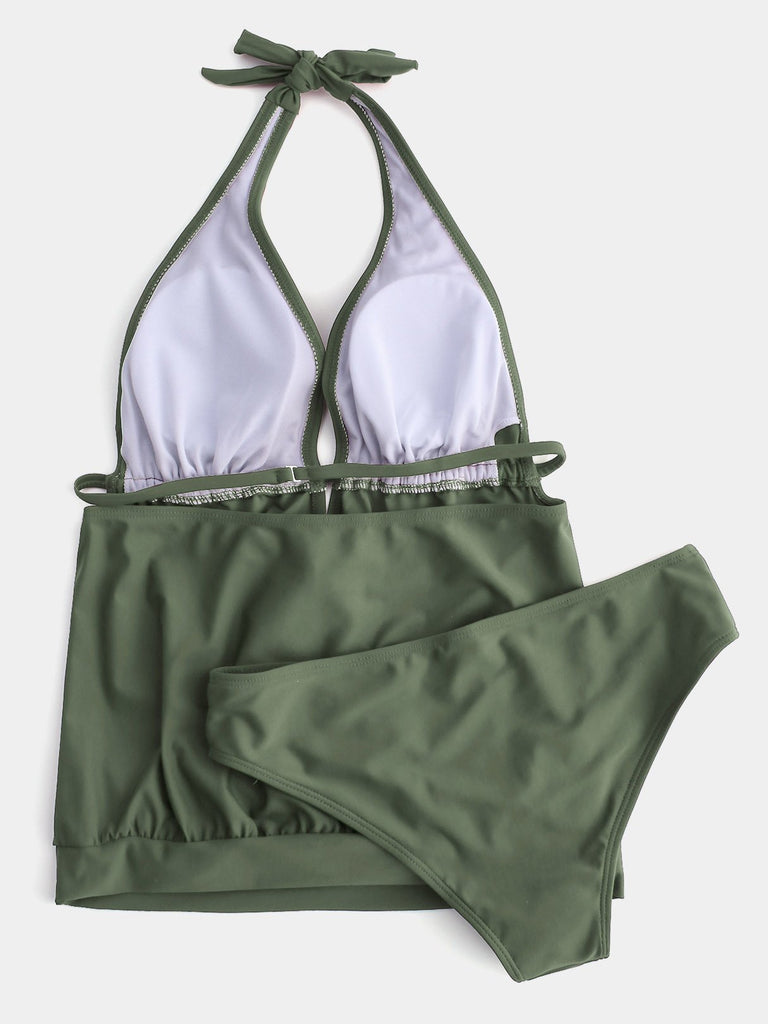 Womens Green Tankinis