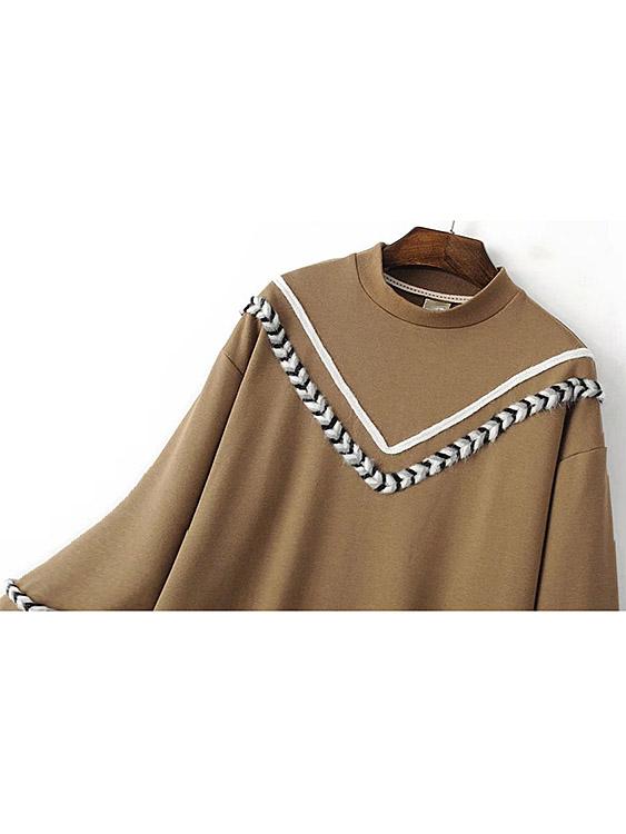 Ladies Khaki Mini Dresses