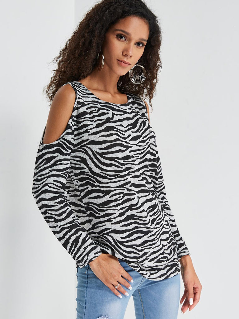 Ladies Zebra T-Shirts