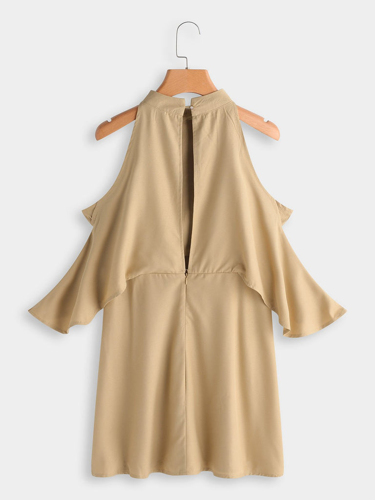 Womens Nude Mini Dresses