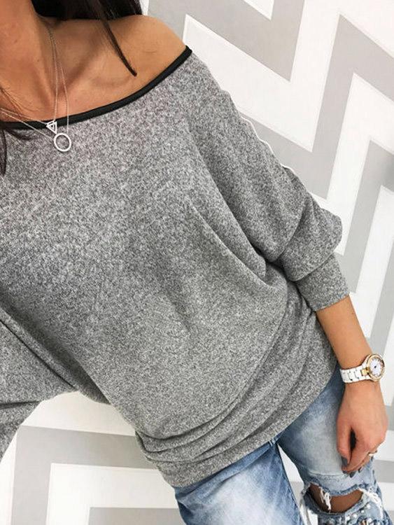 Womens Grey T-Shirts