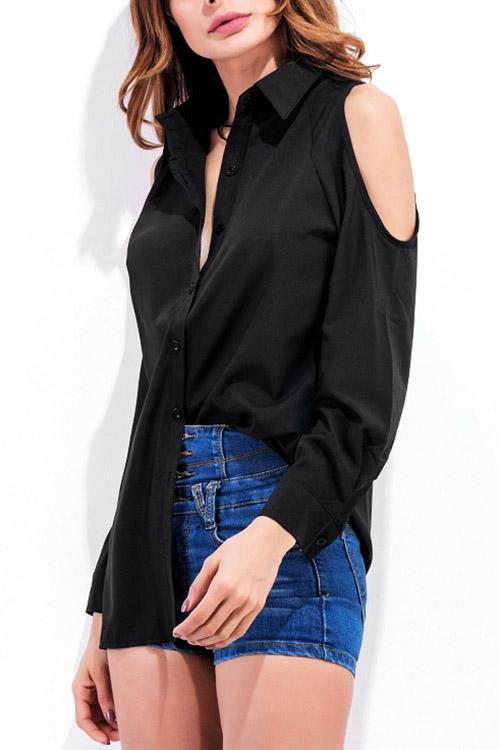 Ladies Black Blouses