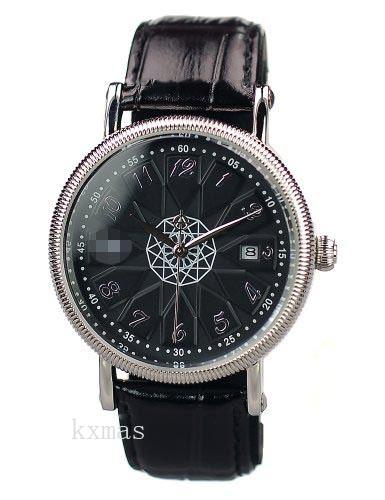 Discount Designer Crocodile Leather 20 mm Wristwatch Strap BB1310SSSS_K0035010