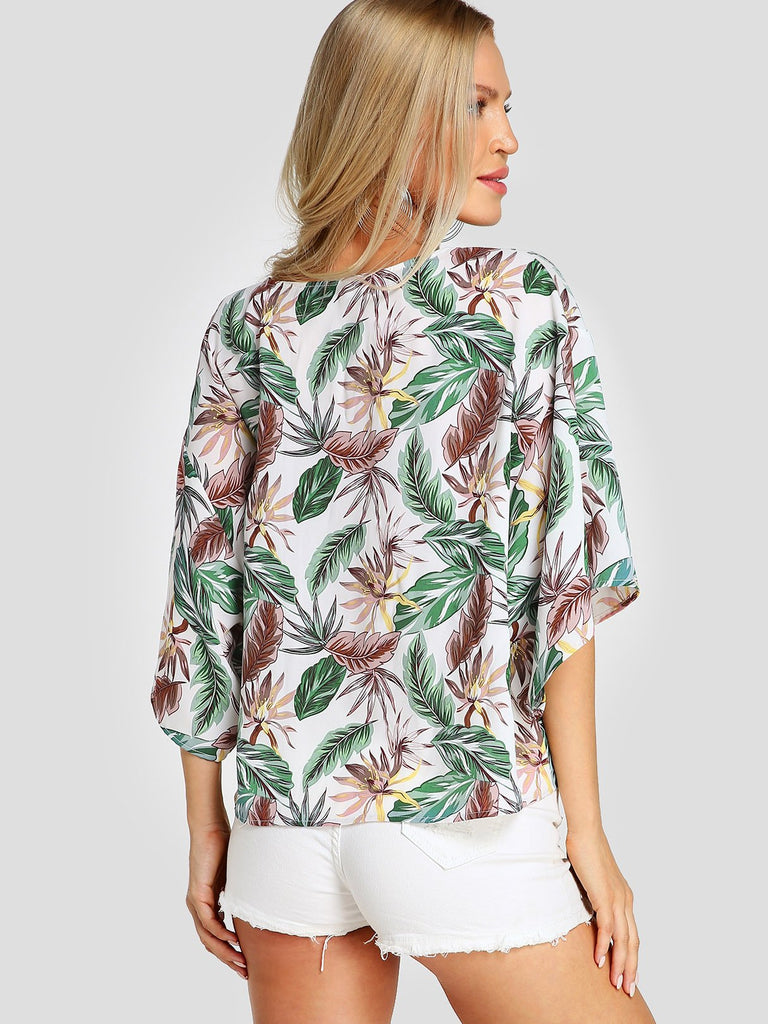 Ladies 3/4 Sleeve Blouses