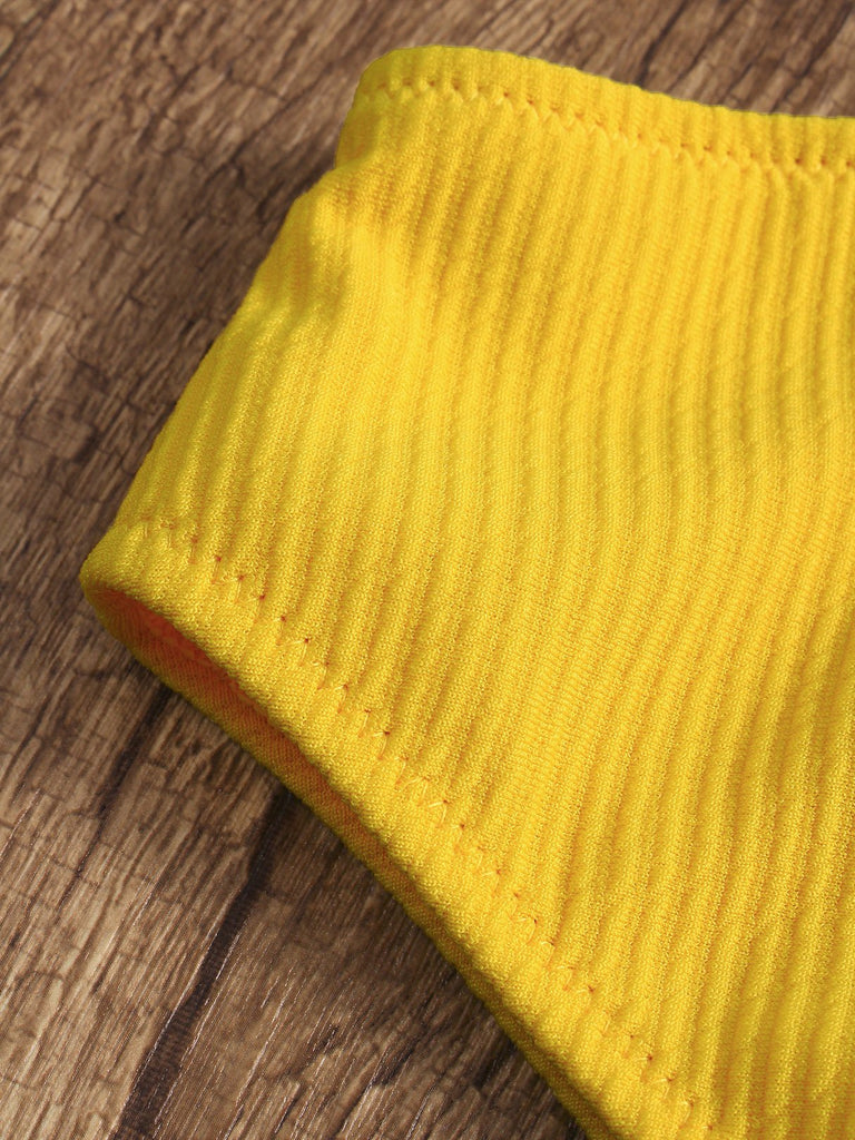 Womens Yellow One-Pieces