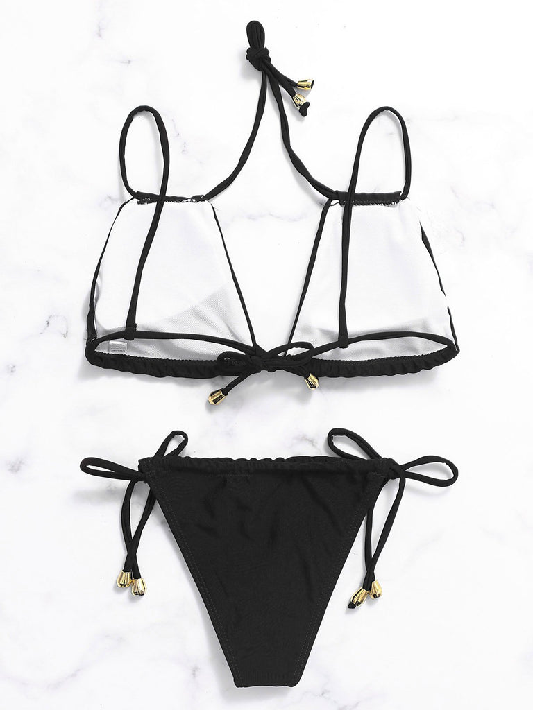 Womens Black Bikinis