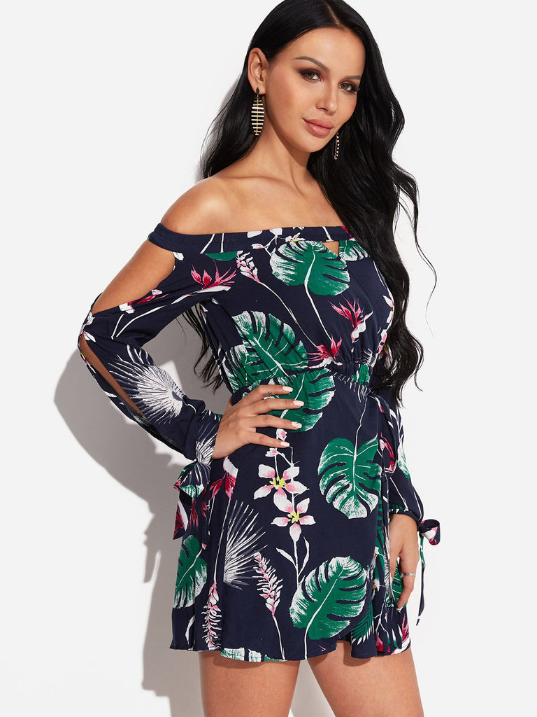 Ladies Floral Floral Dresses