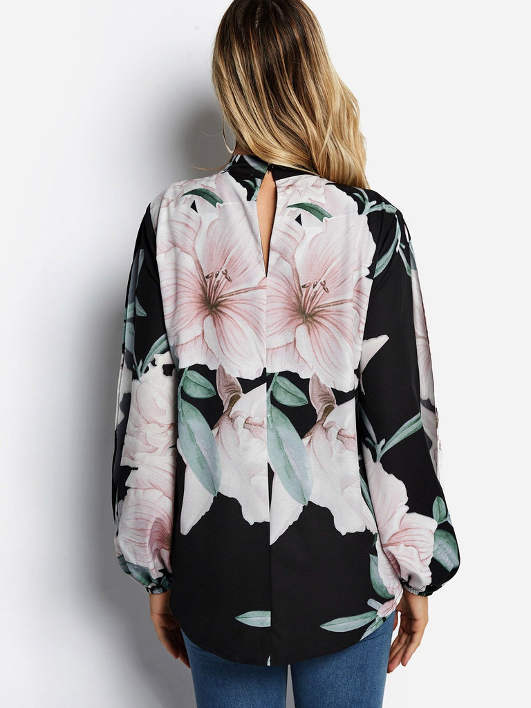 Womens Black Blouses