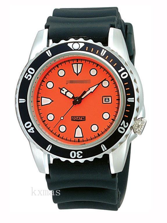 Cheap Trendy Polyurethane 19 mm Replacement Watch Strap BBH104_K0029996