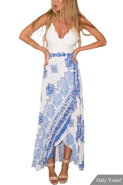 Ladies Sleeveless Maxi Dress