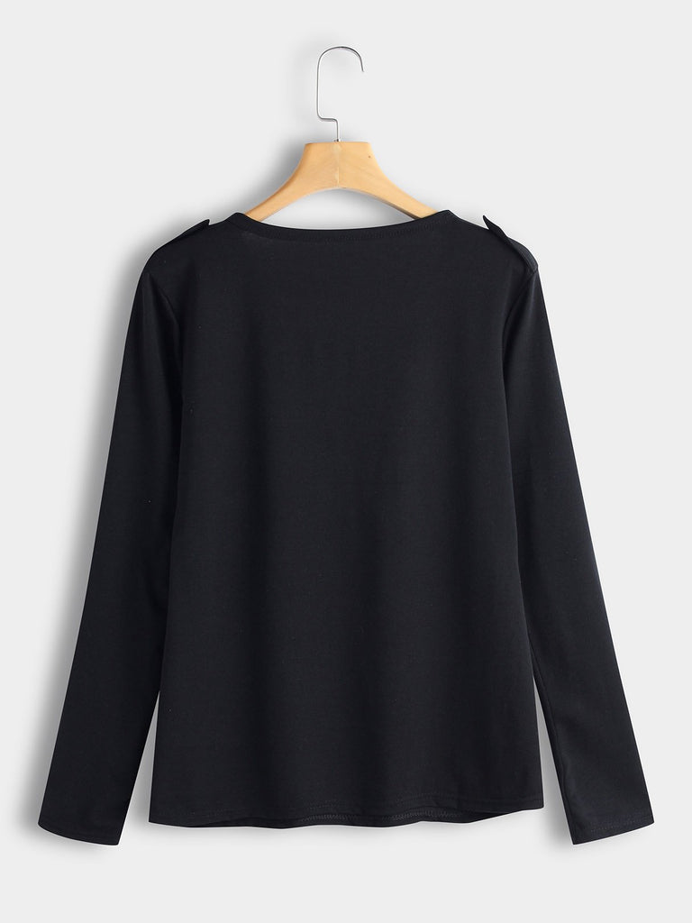 Ladies Black T-Shirts