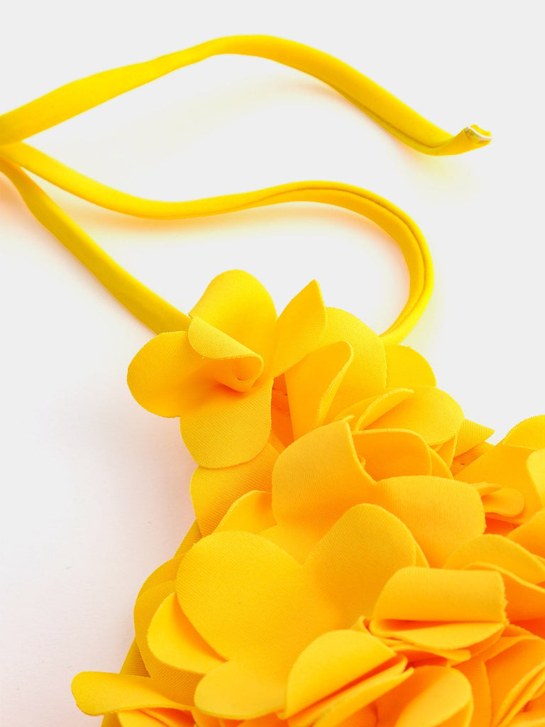 Ladies Yellow Bikinis