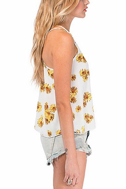 Ladies White Camis