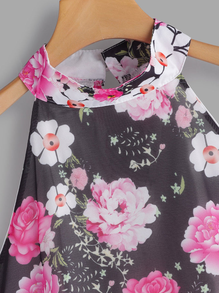 Ladies Floral Floral Dresses