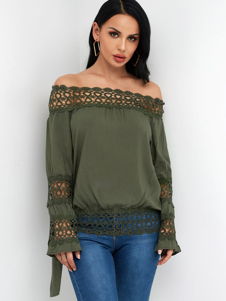 Ladies Long Sleeve Blouses
