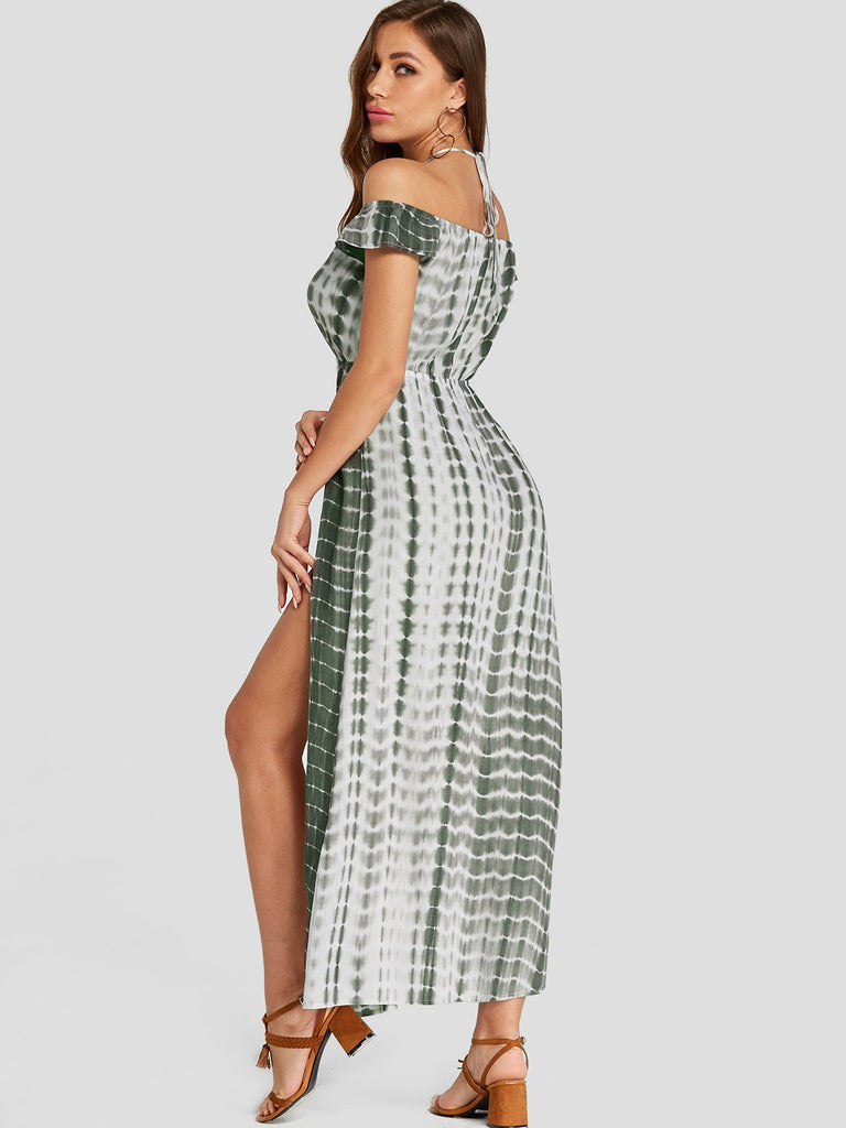 Ladies Short Sleeve Maxi Dresses