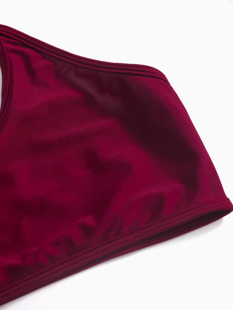 Ladies Sleeveless Two Piece Bikinis