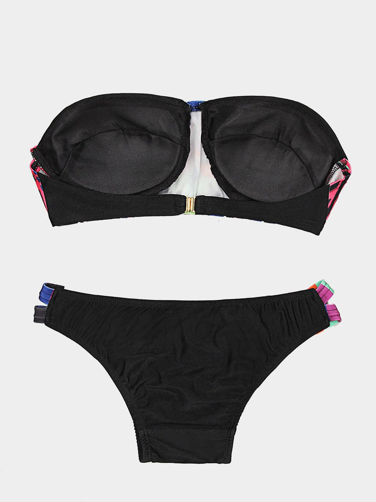 Womens Sleeveless Two Piece Bikinis