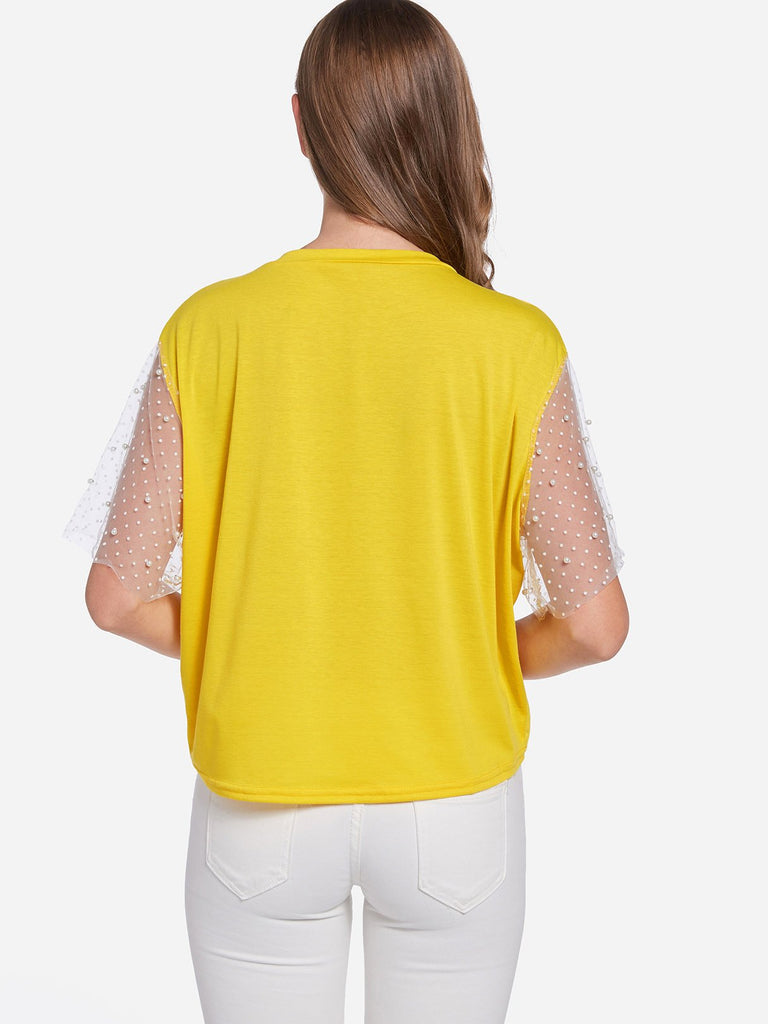 Womens Yellow T-Shirts